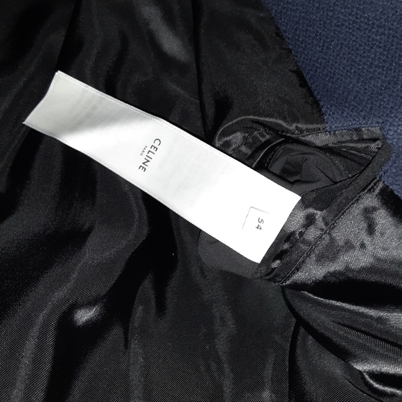 MEN'S CELINE CLASSIC TEDDY JACKET IN TEXTURED WOOL - Picture 8 of 8